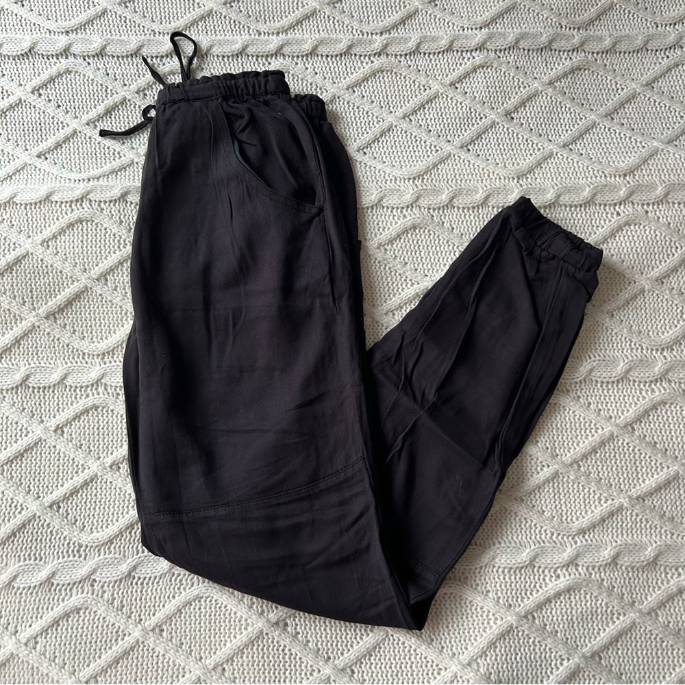 Tokyo Darling Black Jogger Pants